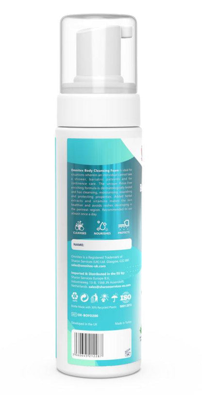 Omnitex 200ml Spülfreie Körperreinigungs-Schaum