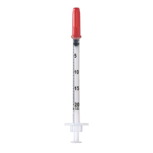 0,5 ml 29 g x 0,5 Zoll U40-Spritze mit fester Nadel