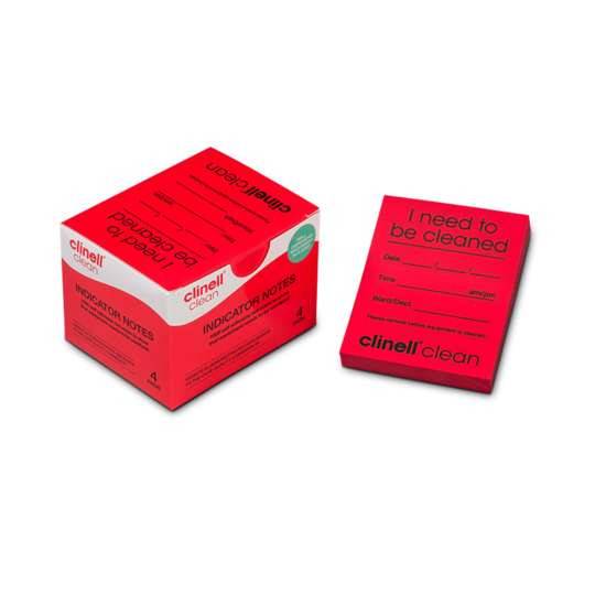 Clinell Indicator Notes Rote Box mit 4 x 250 Notizen