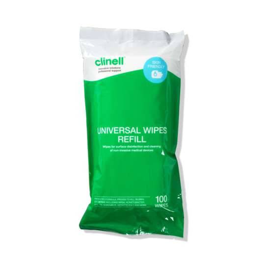 Clinell Universal Wipes Tub Nachfüllung 100