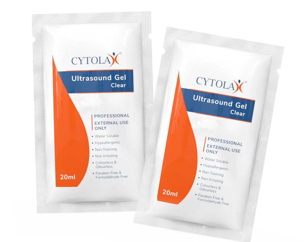 Cytolax Unsteriles Ultraschallgel, 20 ml, Einzelbeutel