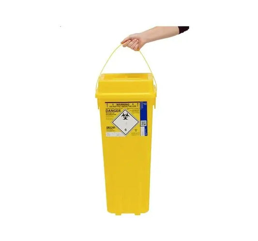 40 Liter Sharpsguard Eco Yellow Theatre+ Abfallbehälter für scharfe Gegenstände