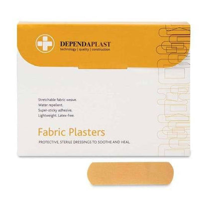 Dependaplast Sterile Stoffpflaster, 7,5 cm x 5 cm, 50 Stück