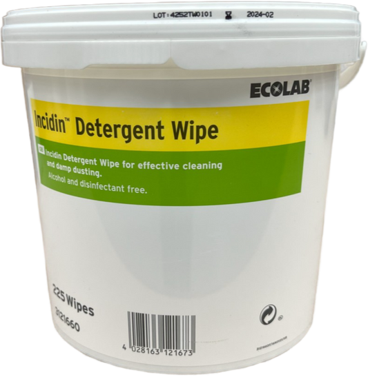 Ecolab Incidin Detergent Wipe 225 Wischeimer