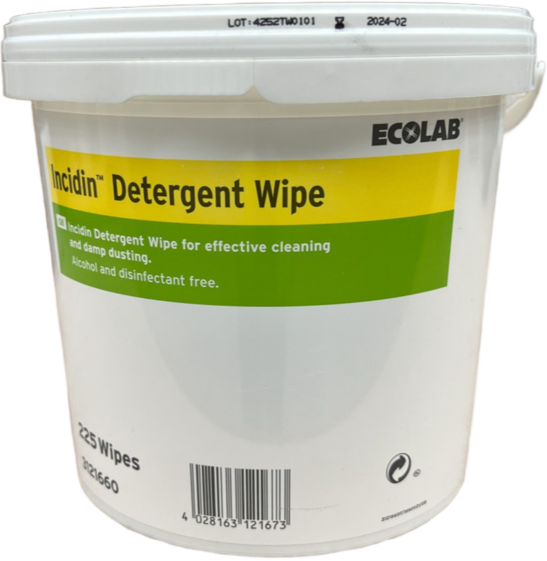 Ecolab Incidin Detergent Wipe 225 Wischeimer