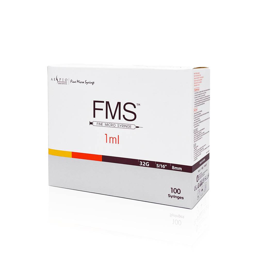 FMS Micro Syringe 32G 8mm 1ml FMS 32G 1.0ML UKMEDI - UK Medical Supplies