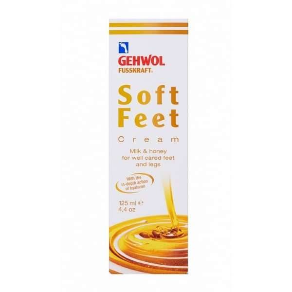 125 ml Gehwol Soft Feet Creme Fusskraft Milch und Honig 