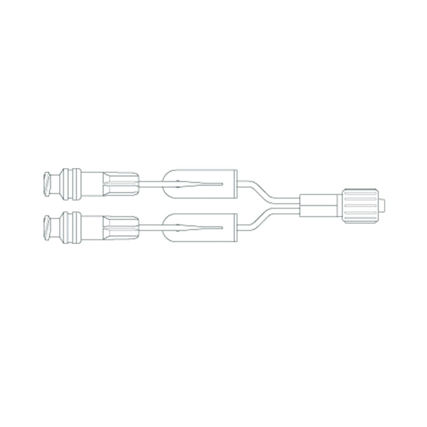 9cm 2-Wege Y-Stecker Set