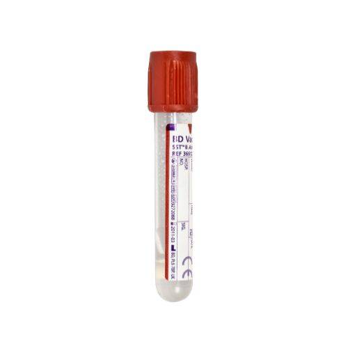 BD Vacutainer Tube SST 3,5 ml rote Blutentnahmeröhrchen