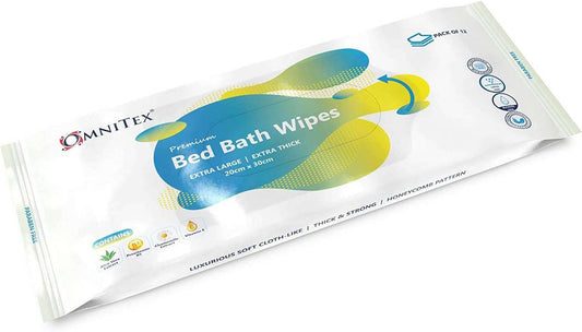Omnitex Premium Bett-/Badetücher – 12 Stück 
