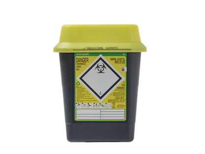 5 Liter Gelber Abfallbehälter Gelber Sharpsafe