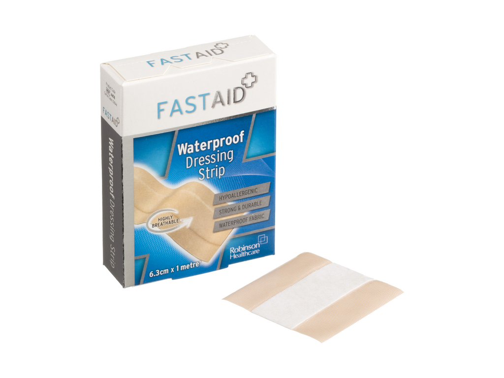 Fast Aid wasserfester Wundverbandstreifen, 6,3 cm x 1 m
