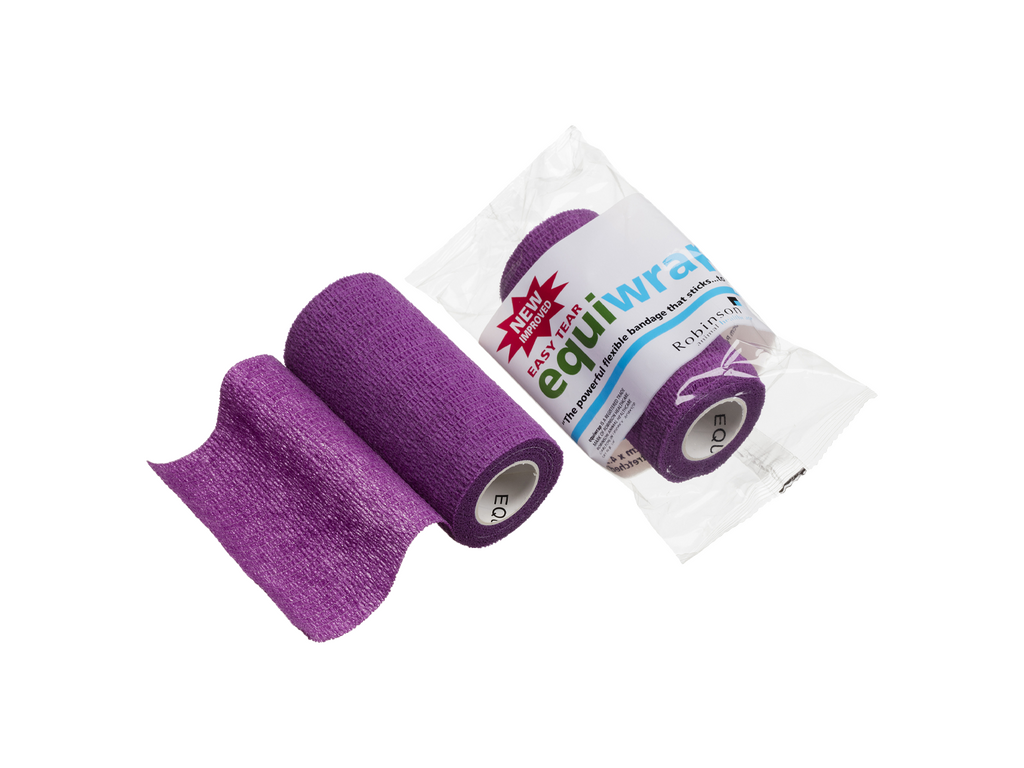 10 cm x 4,5 m Equiwrap Kohäsivverband Lila