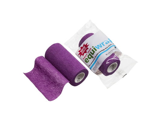 10 cm x 4,5 m Equiwrap Kohäsivverband Lila