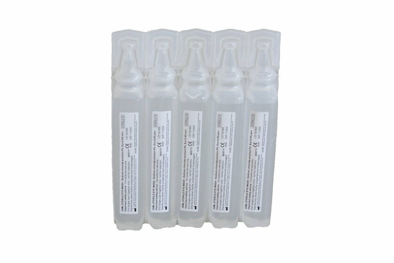 20 ml sterile Augenspülkapseln (einzeln)