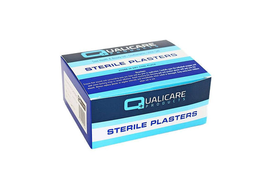 3,8 cm x 3,8 cm Stoffpflaster Packung mit 100 Stück