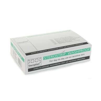 Hypoallergene, waschbeständige Sterostrip-Pflaster – sortierte Packung mit 100 Stück