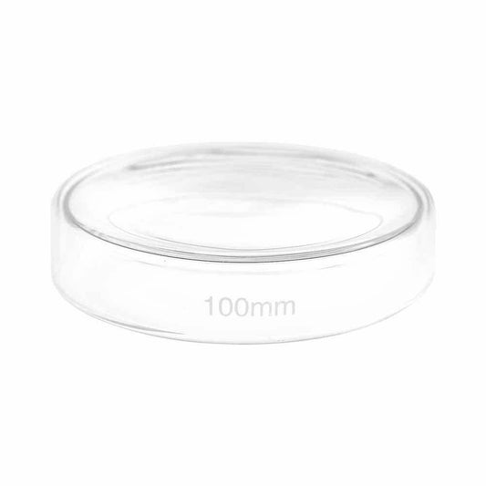 100 mm Glas-Petrischale Teqler