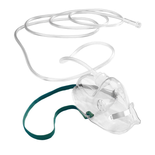 Sauerstoffmaske für Erwachsene mit Sicherheitsschlauch 210 cm