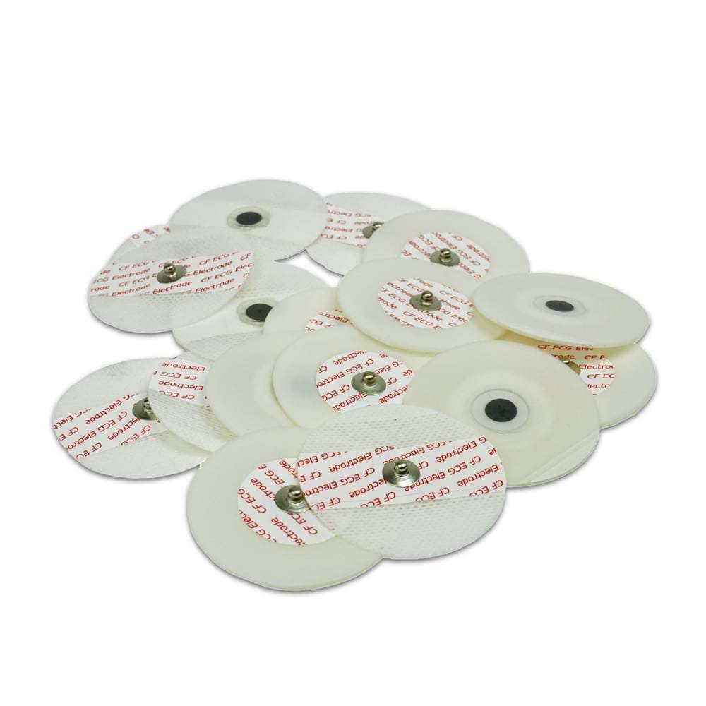 Teqler - Foam ECG Electrodes for Button Adapters Pack of 50 Teqler - 128185 UKMEDI.CO.UK UK Medical Supplies