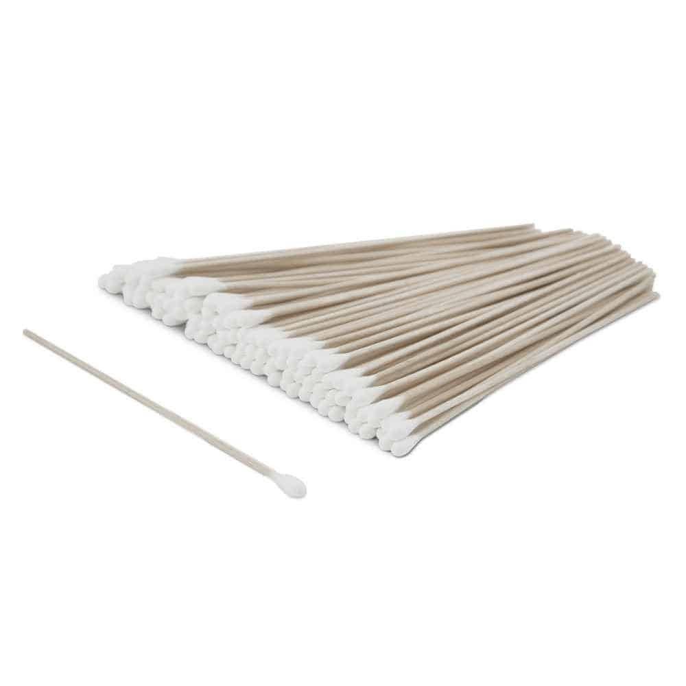 100 x Cotton Swabs 15cm Extra Long 470118 UKMEDI.CO.UK