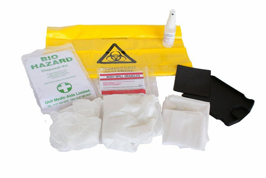 Biohazard Disposal Kit x 1 QI0430 UKMEDI.CO.UK