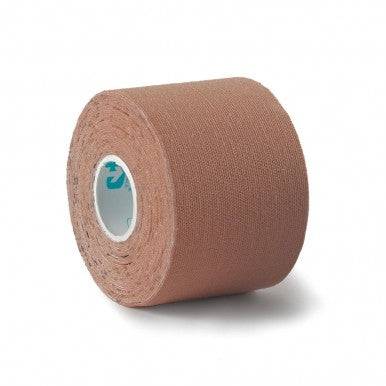 Beigefarbenes Kinesiologie-Tape, 5 cm x 5 m, isport Performance