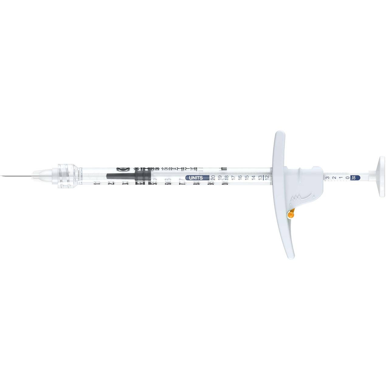 3Dose 1 ml Spritze 100 Orange vlow Medical - Box 10