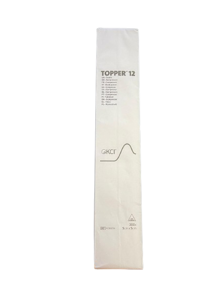 5 cm x 5 cm Topper 12 6-fach nicht sterile Mulltupfer Packung mit 200 Topper 12 J&J