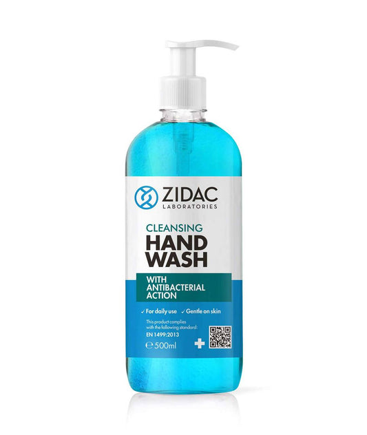 500ml Zidac Cleansing Antibacterial Handwash - UKMEDI